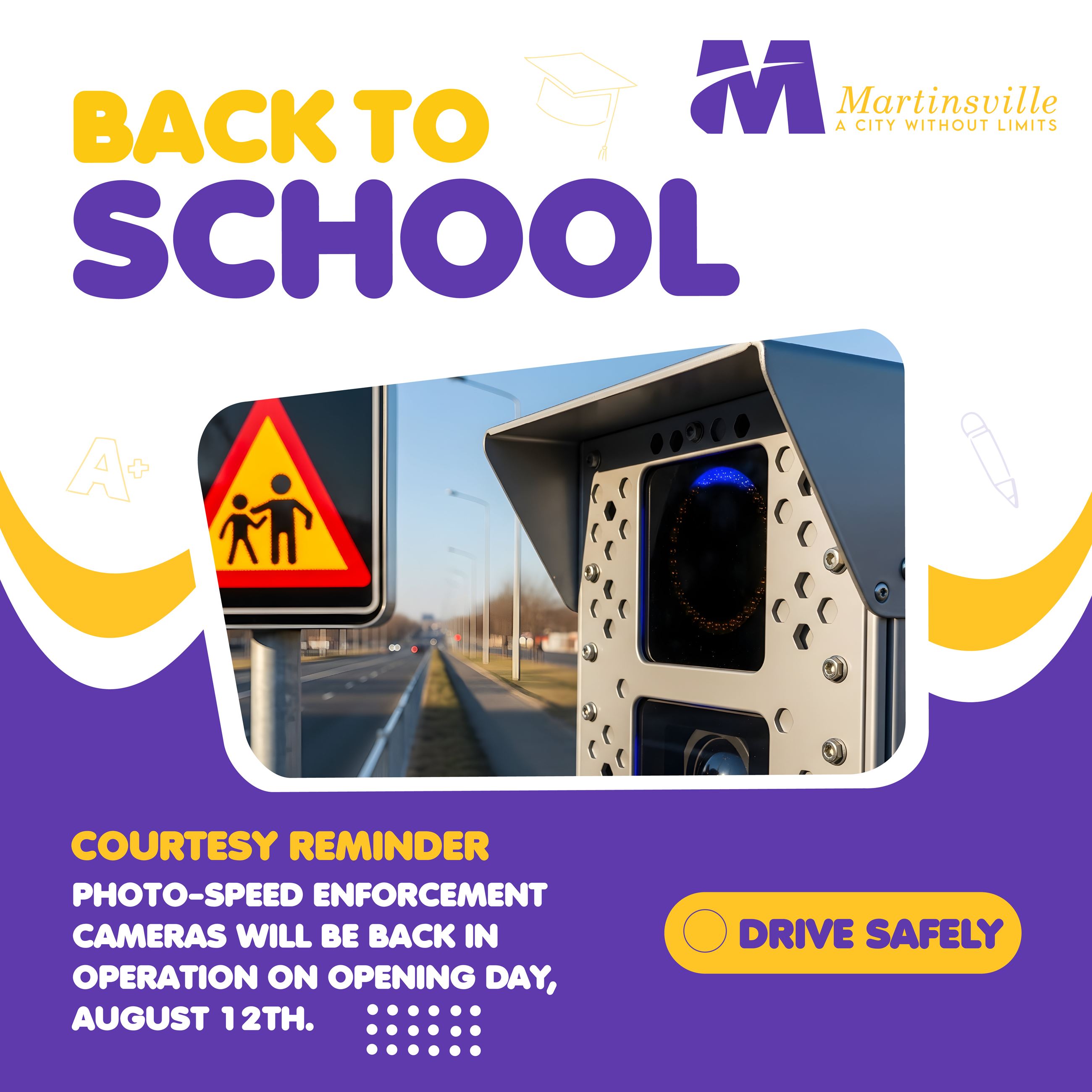 B2S School Zone Lights Reminder