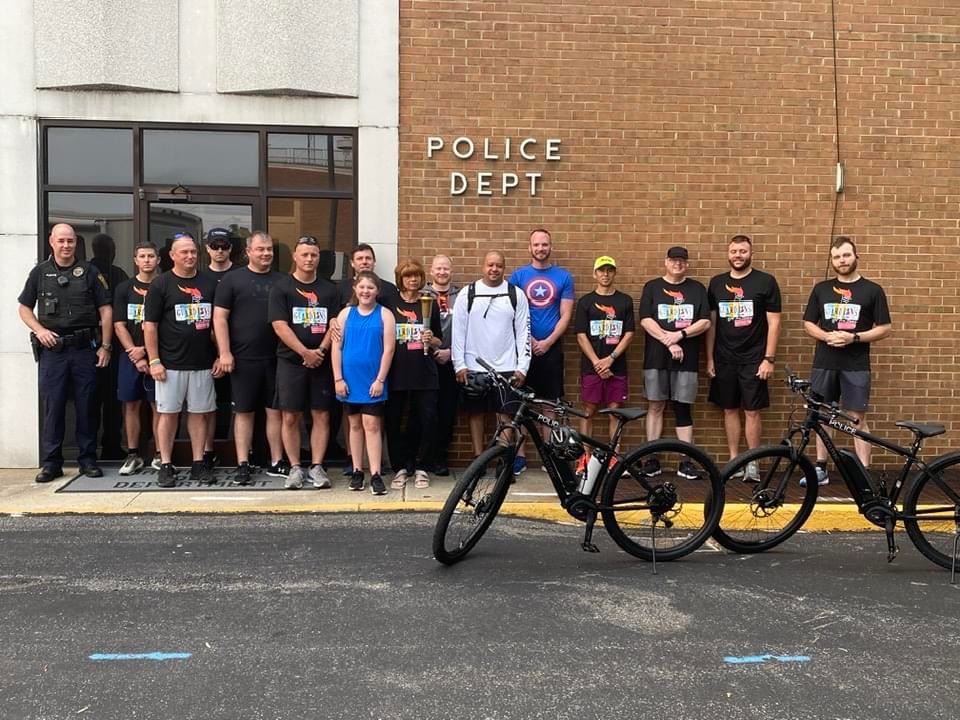 Flame of Hope torch run