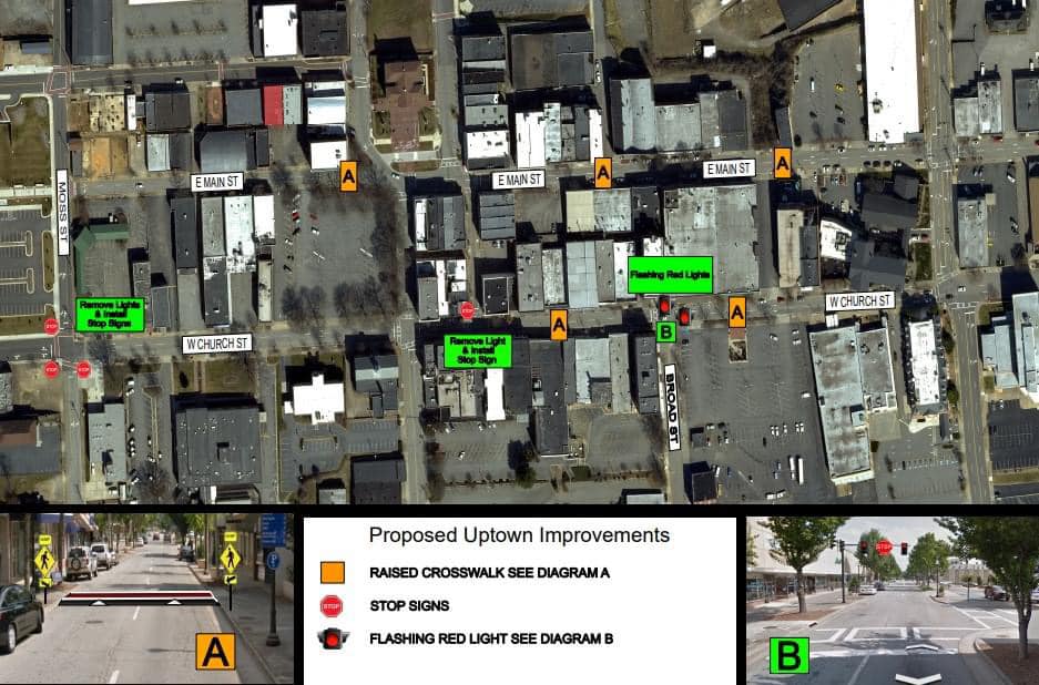 Uptown Pedestrian Improvements