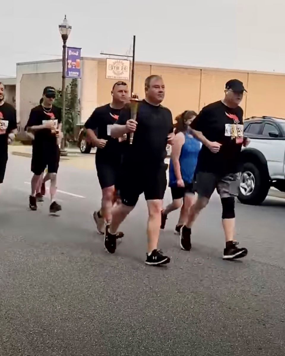 running with the torch